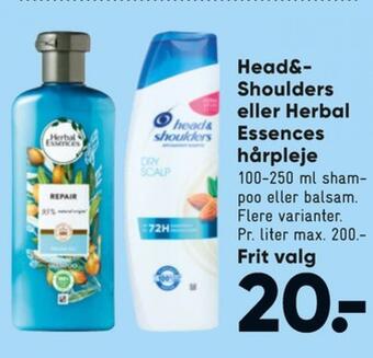 Bilka Head&shoulders shampoo tilbud