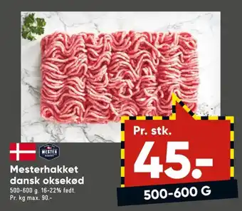 Bilka Mester hakket hakket oksekød tilbud