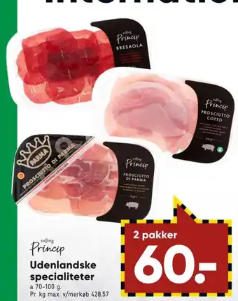 Bilka Princip bresaola tilbud
