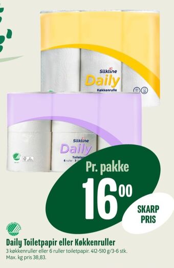 Daily køkkenrulle