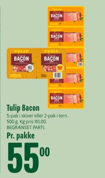 Tulip baconskiver