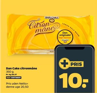 Netto Citronmåne kager tilbud