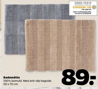Nord home living bademåtte