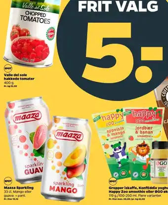 Netto Maaza mangofrugtdrik tilbud