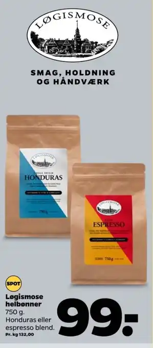 Honduras kaffebønner - hele