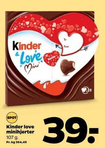 Netto Kinder chokolade tilbud