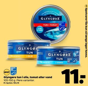 Netto Glyngøre tun tilbud