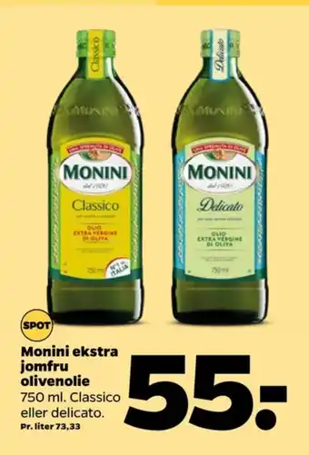 Netto Monini olivenolie tilbud