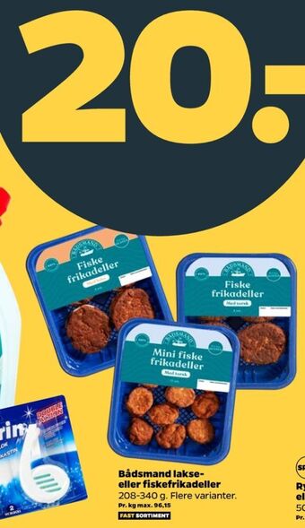 Netto Bådsmand fiskefrikadeller tilbud