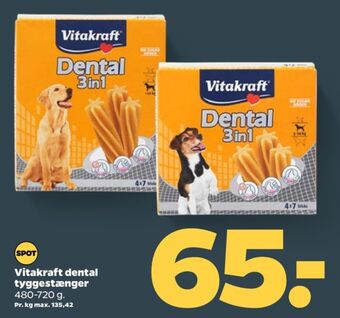 Netto Vitakraft hundesnacks tilbud