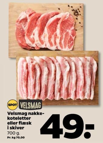 Netto Velsmag flæsk tilbud