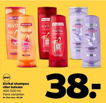 Netto Elvital shampoo tilbud