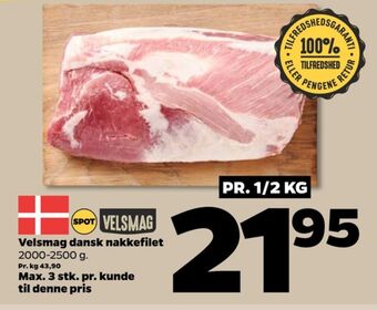 Netto Velsmag nakkefilet tilbud