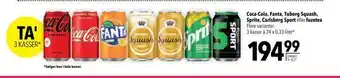 Citti Coca-cola, fanta, tuborg squash, sprite, carlsberg sport eller fuzetea tilbud