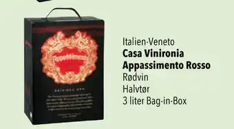 Casa vinironia appassimento rosso