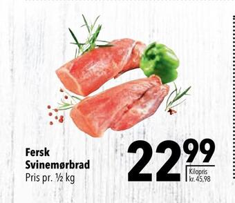 Fersk svinemørbrad