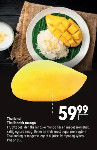 Citti Thailand thailandsk mango tilbud