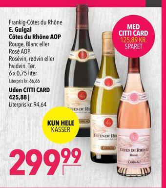 E. guigal côtes du rhône aop