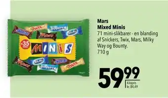 Citti Mars mixed minis tilbud