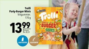 Citti Trolli party-burger minis tilbud