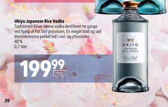 Citti Ukiyo japanese rice vodka tilbud