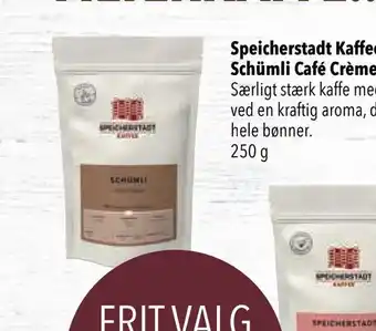 Citti Speicherstadt kaffee schümli café crème tilbud
