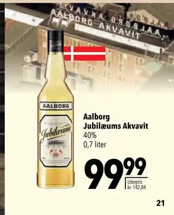 Citti Aalborg jubilæums akvavit tilbud