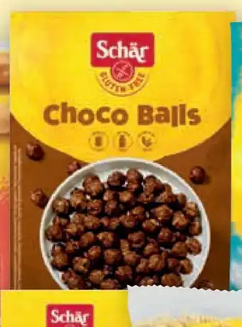Schär choco balls morgenmadsprodukt