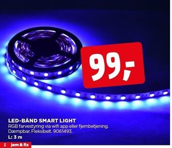 Led-bånd smart light