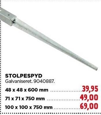 jem & fix Stolpespyd tilbud