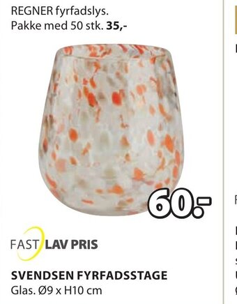 JYSK Svendsen Fyrfadsstage tilbud