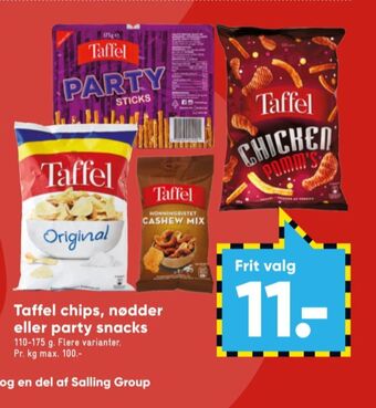 Taffel saltstænger