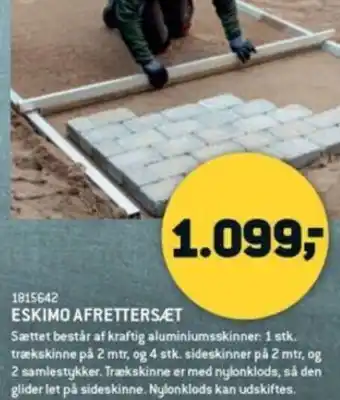 1815642 Eskimo Afrettersæt