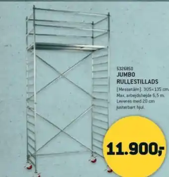 XL-BYG 5326850 Jumbo Rullestillads tilbud