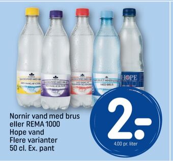Rema 1000 mineralvand