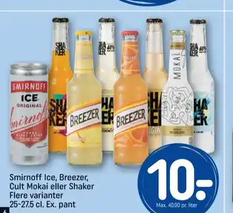 REMA 1000 Smirnoff ice rtd-cider tilbud