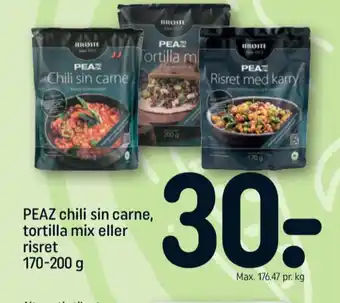 REMA 1000 Peaz tortilla mix tilbud