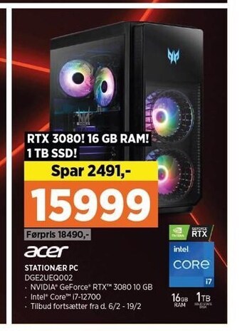 Stationær pc