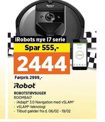 Power Robotstøvsuger tilbud
