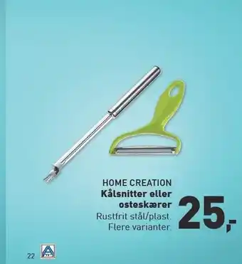 Home creation kålsnitter eller osteskærer