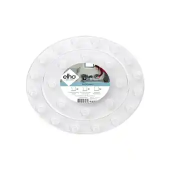 Gulvbeskytter, transparent, rund