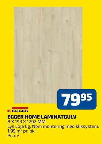 Egger home laminatgulv