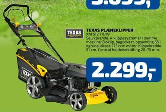 Davidsen Texas plæneklipper tilbud