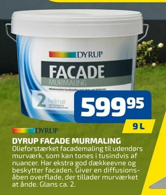Davidsen Dyrup facade murmaling tilbud