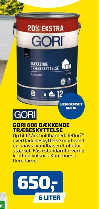 Davidsen Gori 606 dækkende træbeskyttelse tilbud