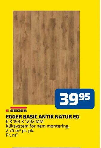 Davidsen Egger basic antik natur eg tilbud