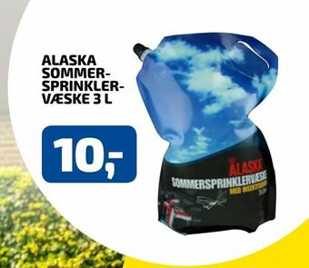 Davidsen Alaska sommersprinklervæske 3 l tilbud
