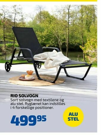 Davidsen Rio solvogn tilbud