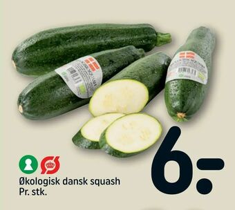 REMA 1000 Økologisk dansk squash tilbud
