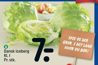 REMA 1000 Dansk iceberg tilbud